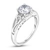 Thumbnail Image 2 of Diamond Solitaire Scroll Engagement Ring 1/4 ct tw Round 14K White Gold (I2/I)