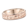 Thumbnail Image 1 of Kirk Kara Men's Floral Wedding Band 14K Rose Gold