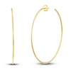 Thumbnail Image 1 of Round Wire Hoop Earrings 14K Yellow Gold 50mm