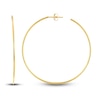 Thumbnail Image 1 of Round Wire Hoop Earrings 14K Yellow Gold 50mm