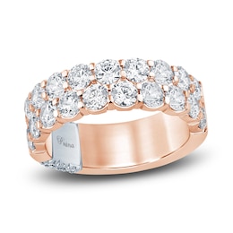 Pnina Tornai Lab-Grown Diamond Anniversary Band 3 ct tw Round 14K Rose Gold