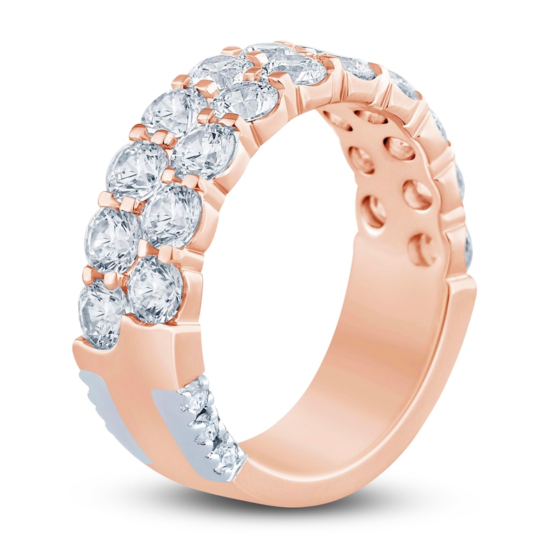Main Image 2 of Pnina Tornai Lab-Grown Diamond Anniversary Band 3 ct tw Round 14K Rose Gold