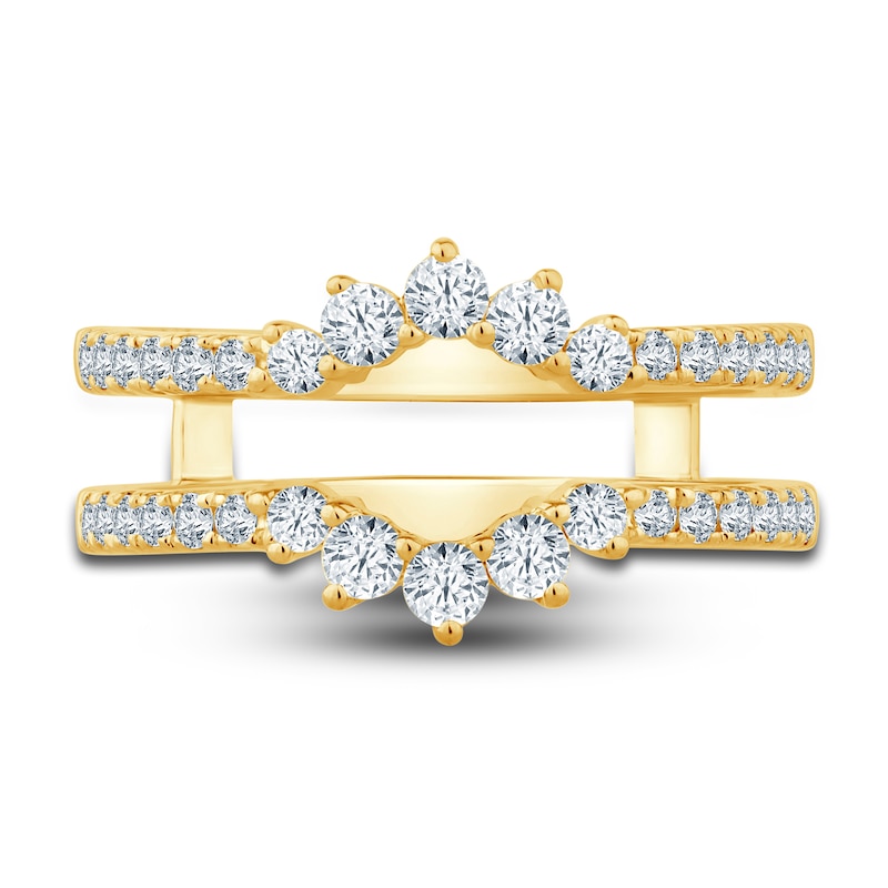 Main Image 3 of Pnina Tornai Diamond Enhancer Ring 3/4 ct tw Round 14K Yellow Gold