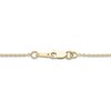 Thumbnail Image 3 of Diamond Initial I Pendant Necklace 1/10 ct tw Round 10K Yellow Gold 18"