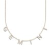 Thumbnail Image 0 of Juliette Maison Diamond Station Name Necklace 7/8 ct tw Round 10K Yellow Gold