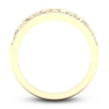 Thumbnail Image 4 of Diamond Twisted Wedding Band 1/8 ct tw Round 14K Yellow Gold