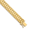 Thumbnail Image 0 of Men's Semi-Solid High-Polish Link Bracelet 14K Yellow Gold 8"