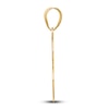 Thumbnail Image 2 of Ribbon Charm 14K Yellow Gold