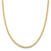 Thumbnail Image 2 of Men's Solid Valentino 24" Chain Necklace 14K Two-Tone Gold Appx. 5mm