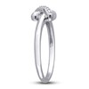 Thumbnail Image 2 of Y-Knot Ring Diamond Accents 14K White Gold