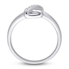 Thumbnail Image 3 of Y-Knot Ring Diamond Accents 14K White Gold