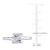 Thumbnail Image 3 of Y-Knot Ring Diamond Accents 14K White Gold