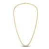 Thumbnail Image 2 of Lab-Created Diamond Tennis Necklace 20 ct tw 14K Yellow Gold