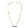Thumbnail Image 3 of Lab-Grown Diamond Tennis Necklace 20 ct tw 14K Yellow Gold