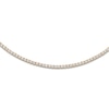 Thumbnail Image 4 of Lab-Grown Diamond Tennis Necklace 5 ct tw 14K Yellow Gold
