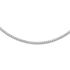 Thumbnail Image 4 of Lab-Grown Diamond Tennis Necklace 5 ct tw 14K White Gold