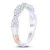 Thumbnail Image 1 of Pnina Tornai Diamond Twist Anniversary Ring 1/2 ct tw Round Platinum