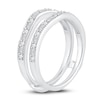 Thumbnail Image 2 of Diamond Enhancer Band 1/3 ct tw Baguette/Round 14K White Gold