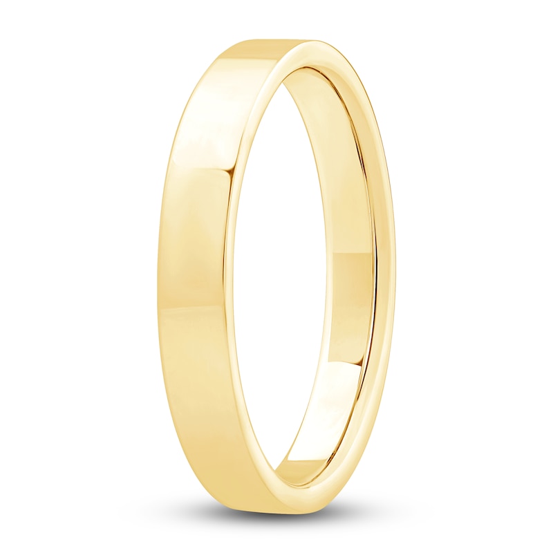 Main Image 2 of Ladies Flat Wedding Band 14K Yellow Gold 3.0mm