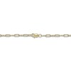 Thumbnail Image 2 of High-Polish Initial Necklace Diamond Accents 14K Yellow Gold 18"