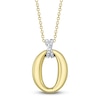 Thumbnail Image 0 of Shy Creation Diamond XO Necklace 14K Two-Tone Gold SC22009330