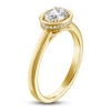 Thumbnail Image 1 of Oval-Cut Diamond Solitaire Ring 3/4 ct tw 14K Yellow Gold 7.2mm