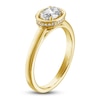 Thumbnail Image 2 of Oval-Cut Diamond Solitaire Ring 3/4 ct tw 14K Yellow Gold 7.2mm