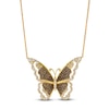 Thumbnail Image 1 of Le Vian Diamond Butterfly Necklace 3-1/3 ct tw 18K Honey Gold