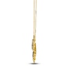 Thumbnail Image 2 of Le Vian Diamond Butterfly Necklace 3-1/3 ct tw 18K Honey Gold