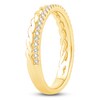 Thumbnail Image 2 of Diamond Twist Wedding Band 1/5 ct tw 14K Yellow Gold