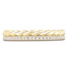 Thumbnail Image 3 of Diamond Twist Wedding Band 1/5 ct tw 14K Yellow Gold