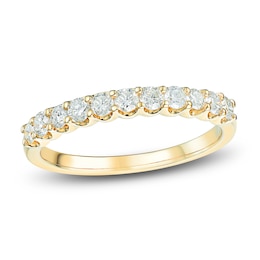 Diamond Anniversary Band 1/2 ct tw 14K Yellow Gold