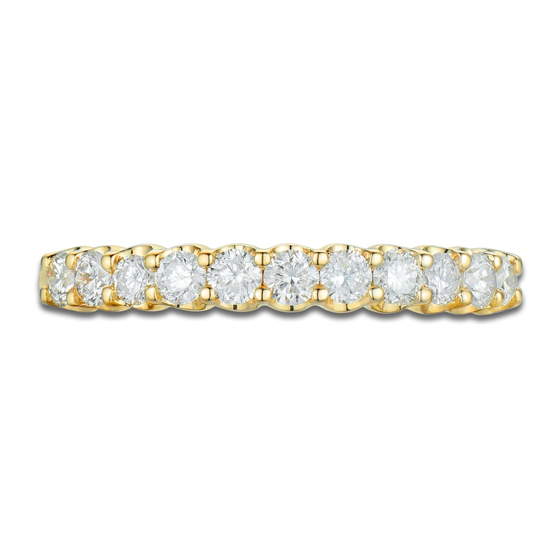 Main Image 3 of Diamond Anniversary Band 1/2 ct tw 14K Yellow Gold