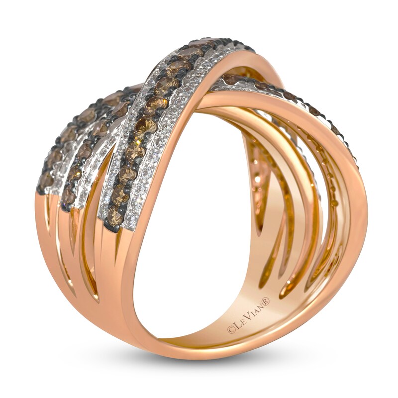 Main Image 2 of Le Vian Diamond Ring 2-1/4 ct tw 14K Strawberry Gold