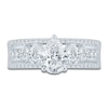 Thumbnail Image 2 of Pnina Tornai Pear & Round-Cut 5-Stone Diamond Engagement Ring 1-7/8 ct tw Platinum