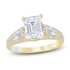 Thumbnail Image 1 of Pnina Tornai Lab-Grown Diamond Emerald-Cut Engagement Ring 3 ct tw 14K Yellow Gold