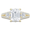 Thumbnail Image 3 of Pnina Tornai Lab-Grown Diamond Emerald-Cut Engagement Ring 3 ct tw 14K Yellow Gold