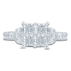 Thumbnail Image 3 of Pnina Tornai Princess-Cut Quad Diamond Engagement Ring 3 ct tw 14K White Gold