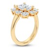 Thumbnail Image 2 of Created By Jared Studio Lab-Grown Cushion-Cut Diamond Halo Engagement Ring 3-3/8 ct tw 14K Yellow Gold
