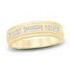 Thumbnail Image 1 of Pnina Tornai Men's Diamond Trios Wedding Band 1/2 ct tw 14K Yellow Gold
