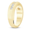 Thumbnail Image 2 of Pnina Tornai Men's Diamond Trios Wedding Band 1/2 ct tw 14K Yellow Gold