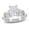 Thumbnail Image 1 of Radiant-Cut Created By Jared Studio Lab-Grown Diamond Engagement Ring 3-1/2 ct tw 14K White Gold