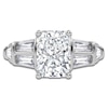 Thumbnail Image 3 of Radiant-Cut Created By Jared Studio Lab-Grown Diamond Engagement Ring 3-1/2 ct tw 14K White Gold