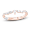 Thumbnail Image 1 of Pnina Tornai Pear, Marquise & Round-Cut Diamond Contour Wedding Band 1/3 ct tw 14K Rose Gold