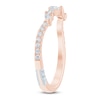 Thumbnail Image 2 of Pnina Tornai Pear, Marquise & Round-Cut Diamond Contour Wedding Band 1/3 ct tw 14K Rose Gold