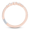 Thumbnail Image 4 of Pnina Tornai Pear, Marquise & Round-Cut Diamond Contour Wedding Band 1/3 ct tw 14K Rose Gold