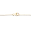 Thumbnail Image 3 of Children's Looping Cross Necklace 14K Yellow Gold 13"