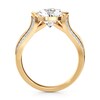 Thumbnail Image 2 of J'Lure Lab-Grown Diamond Trillion Curved Brilliant-Cut Engagement Ring 3-3/8 ct tw 18K Yellow Gold