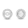 Thumbnail Image 1 of Lab-Grown Diamond Earring Jackets 1/8 ct tw 10K White Gold (Jacket Only)