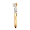 Thumbnail Image 3 of J'Lure Lab-Grown Diamond Contour Wedding Band 1/3 ct tw 18K Yellow Gold